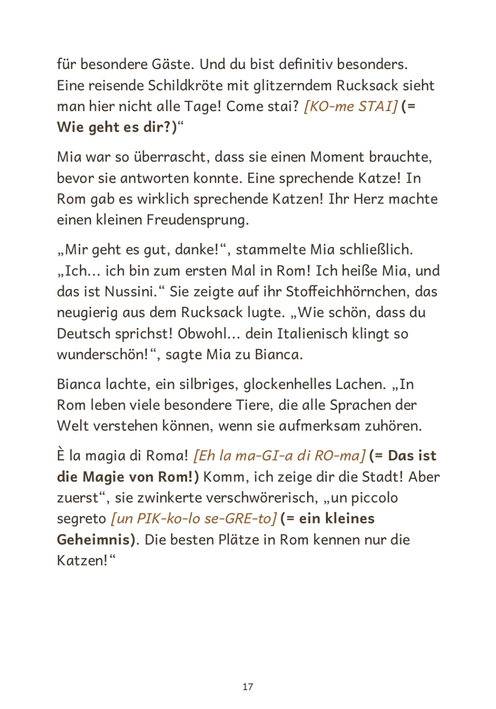 Leseprobe „Mias Weltreise“, Seite 19
